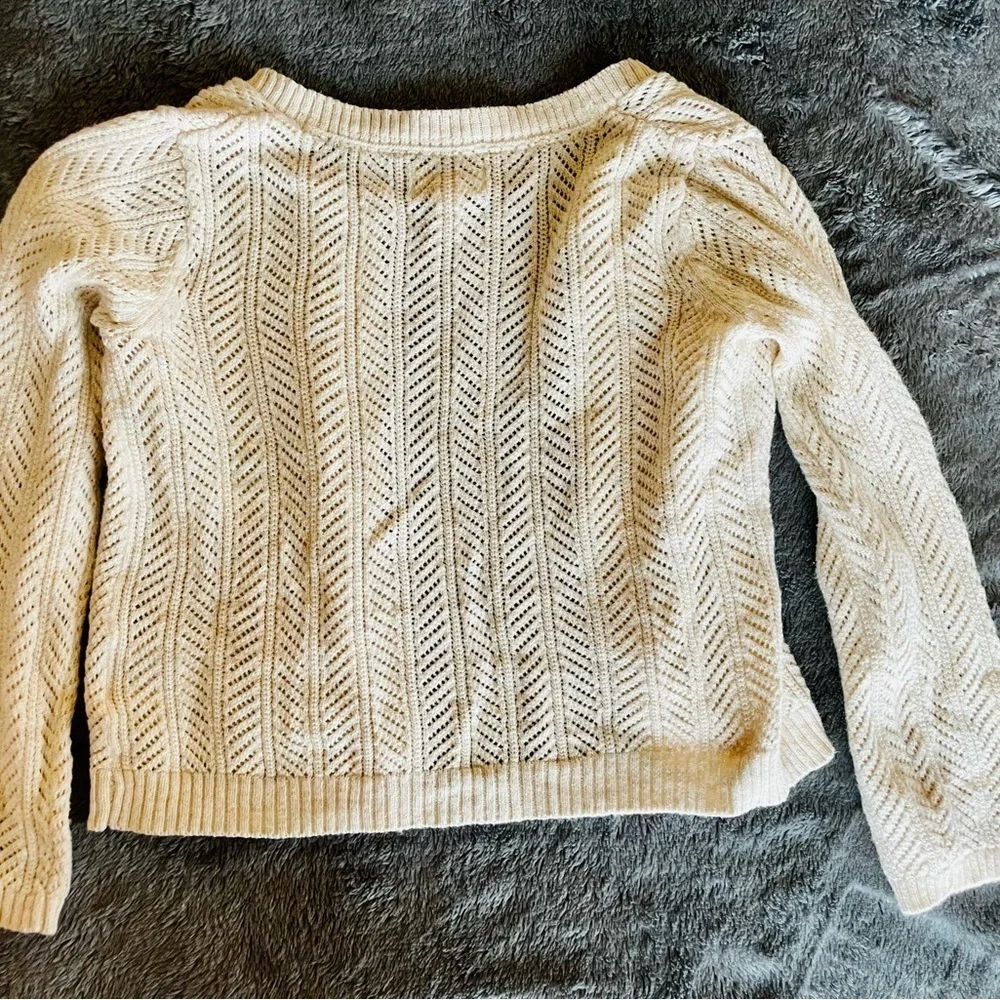 Cream cardigan size 2T by Gymboree